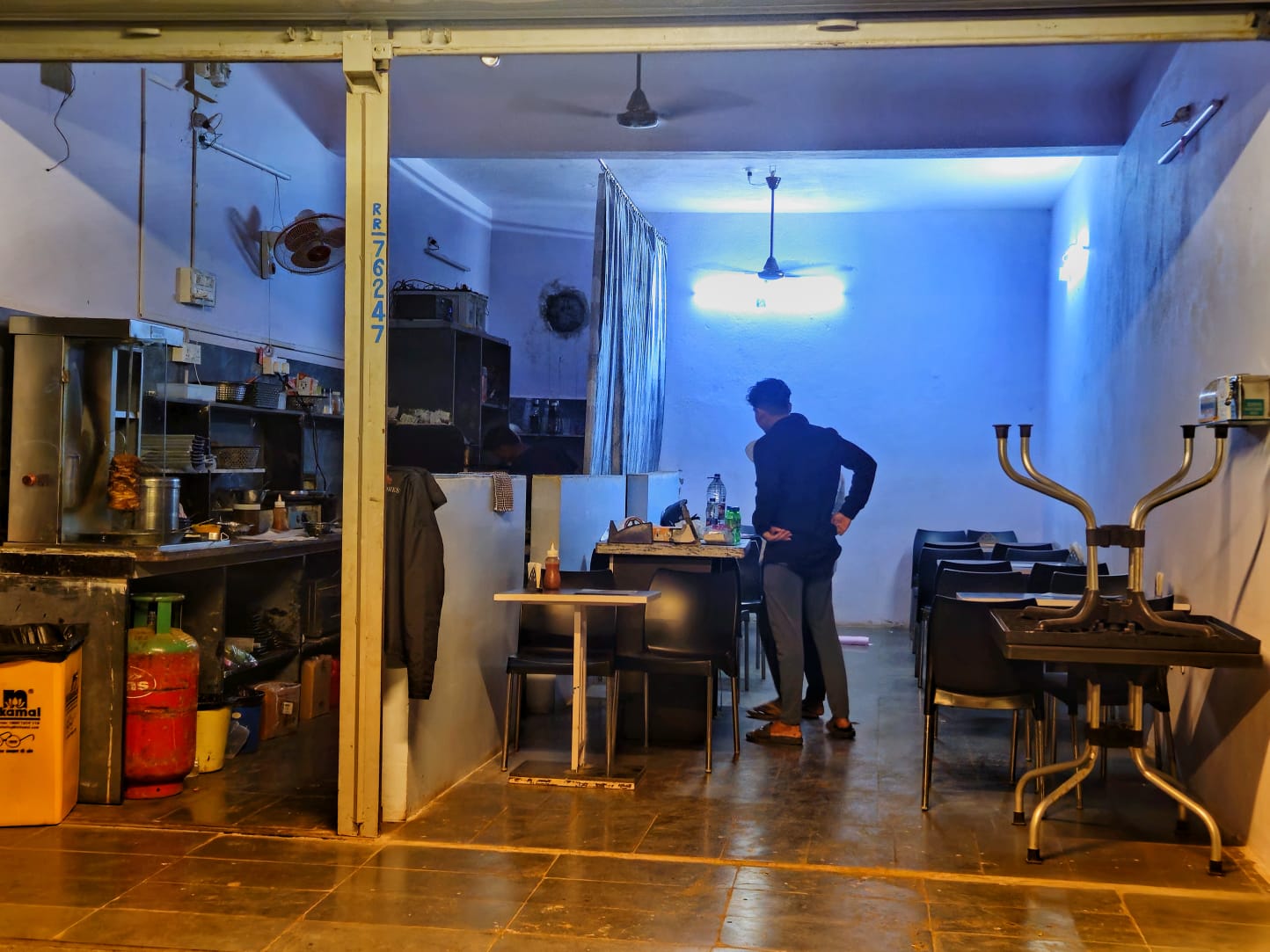 Service counter at Bagalkot branch